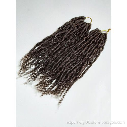 Crochet Curly Hair Synthetic Crochet Hair Extensions Bomb Twist Passion Twist Hair